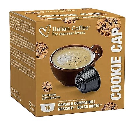 איטלי קופי שוקולד צ'יפס - Italian Coffee Cookie Ca