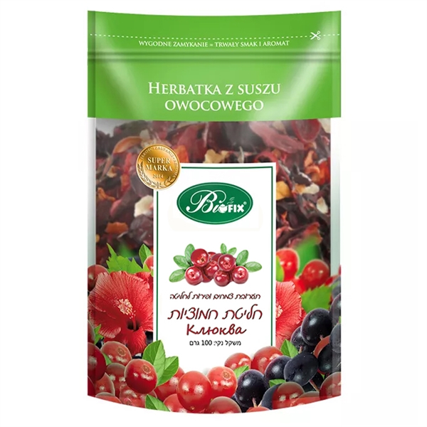 תה חליטה בתפזורת- חליטת חמוציות