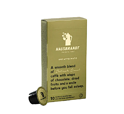 האוסברנדט נטול קפאין- Hausbrandt decaffeinato